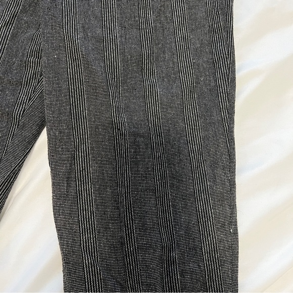 Wool trousers in size small in black and gray plaid- Zara - Picture 3 of 4